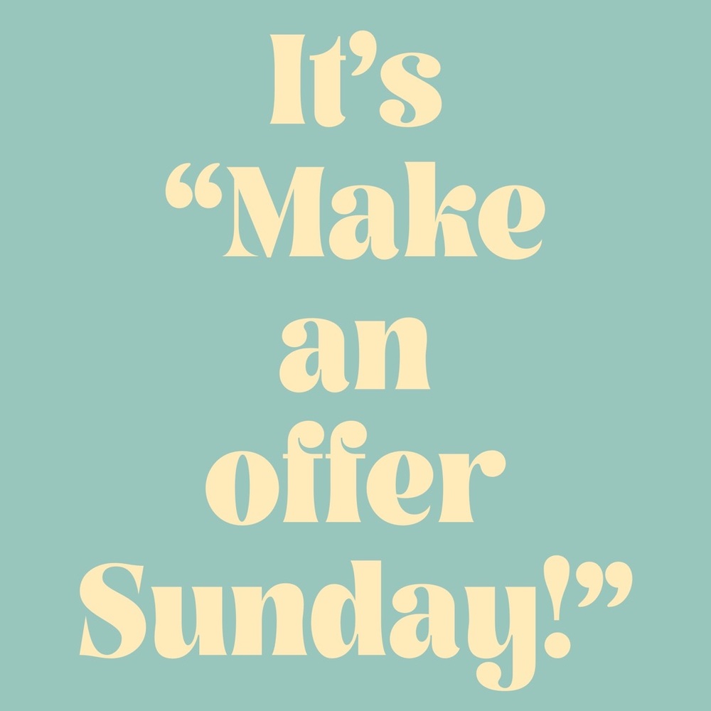 Make an offer